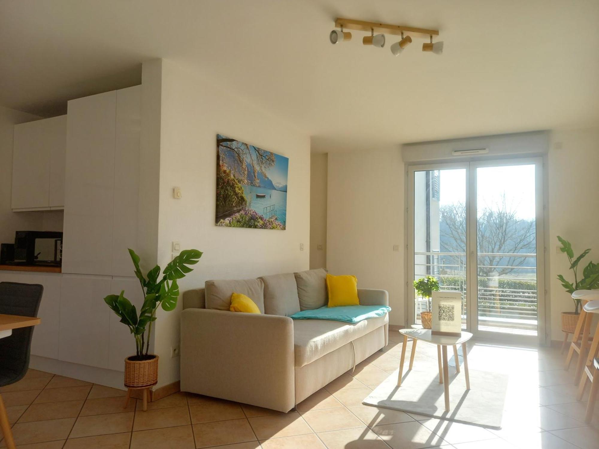 Ferienwohnung T2 De 56M2 - Geneve A 5 Min- Parking Prive Gratuit Saint-Julien-en-Genevois Exterior foto